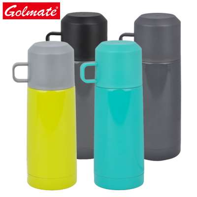 custom color double wall glass linner thermos water vacuum flask