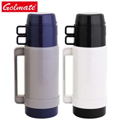 1litre 2 cups glass inner thermos vacuum flask